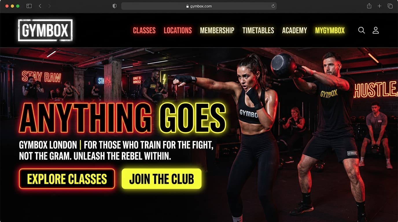 Gymbox — London Rebel Fitness